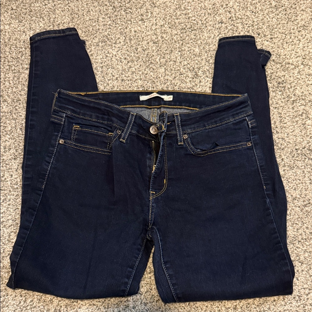 Levi’s 711 Skinny Dark Blue Women's Jeans